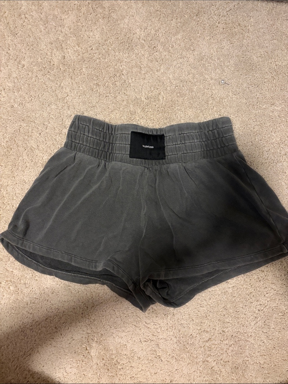 TALENTLESS Olive Athletic Lounge Shorts